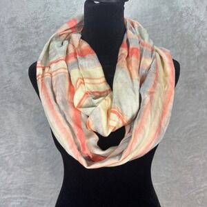 Blank London Infinity Scarf Modal Striped Lightweight Wrap Womans Size OS New‎